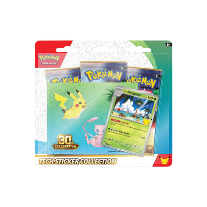 Pokemon 30th Celebration Tech Sticker Collection (Alolan Exeggutor)