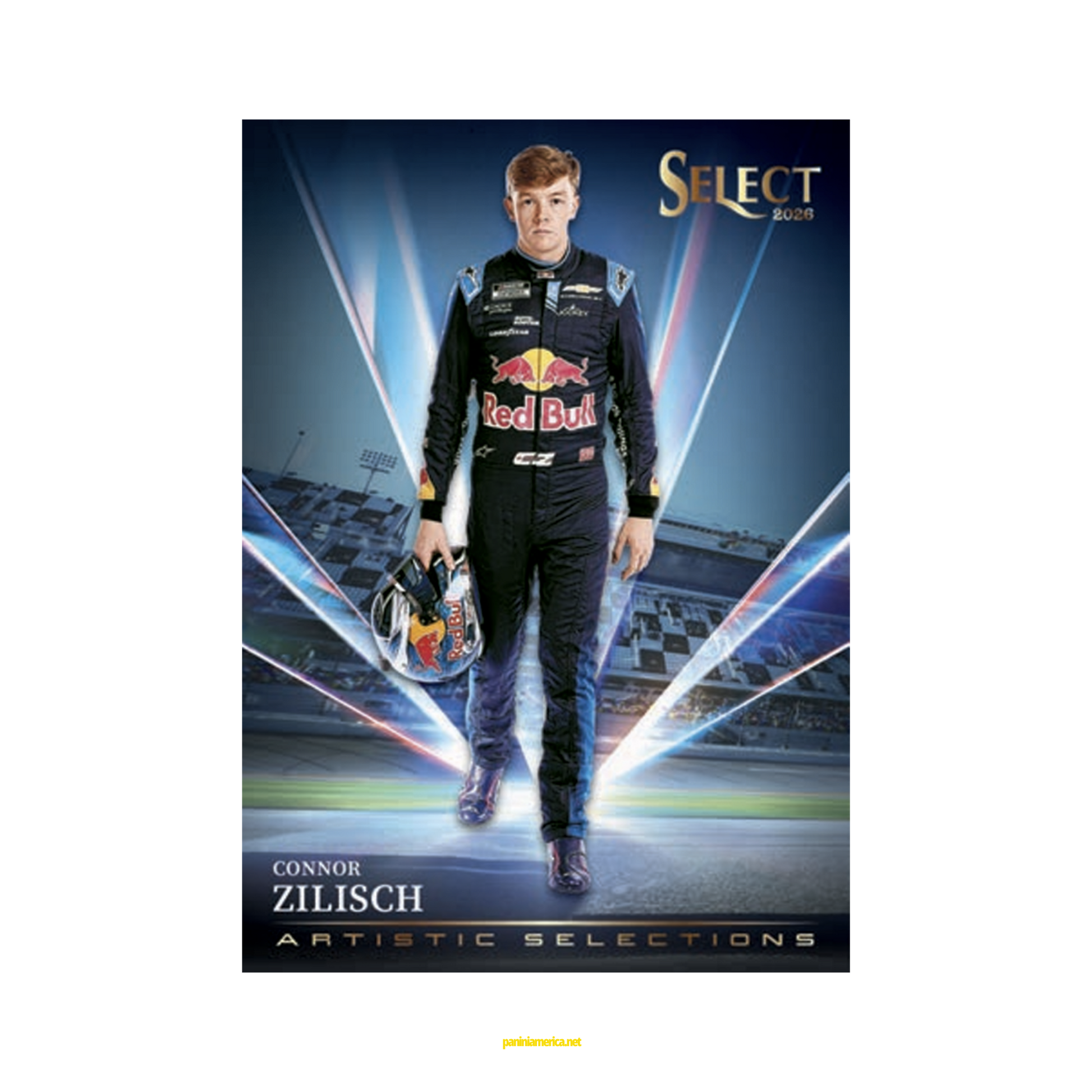 2026 Panini Select Racing Artistic Selections Connor Zilisch