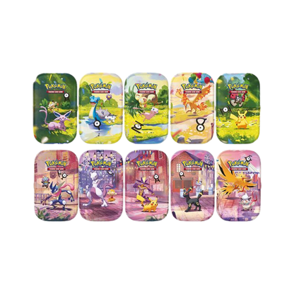 Pokemon 30th Celebration Mini Tins - all 10 versions
