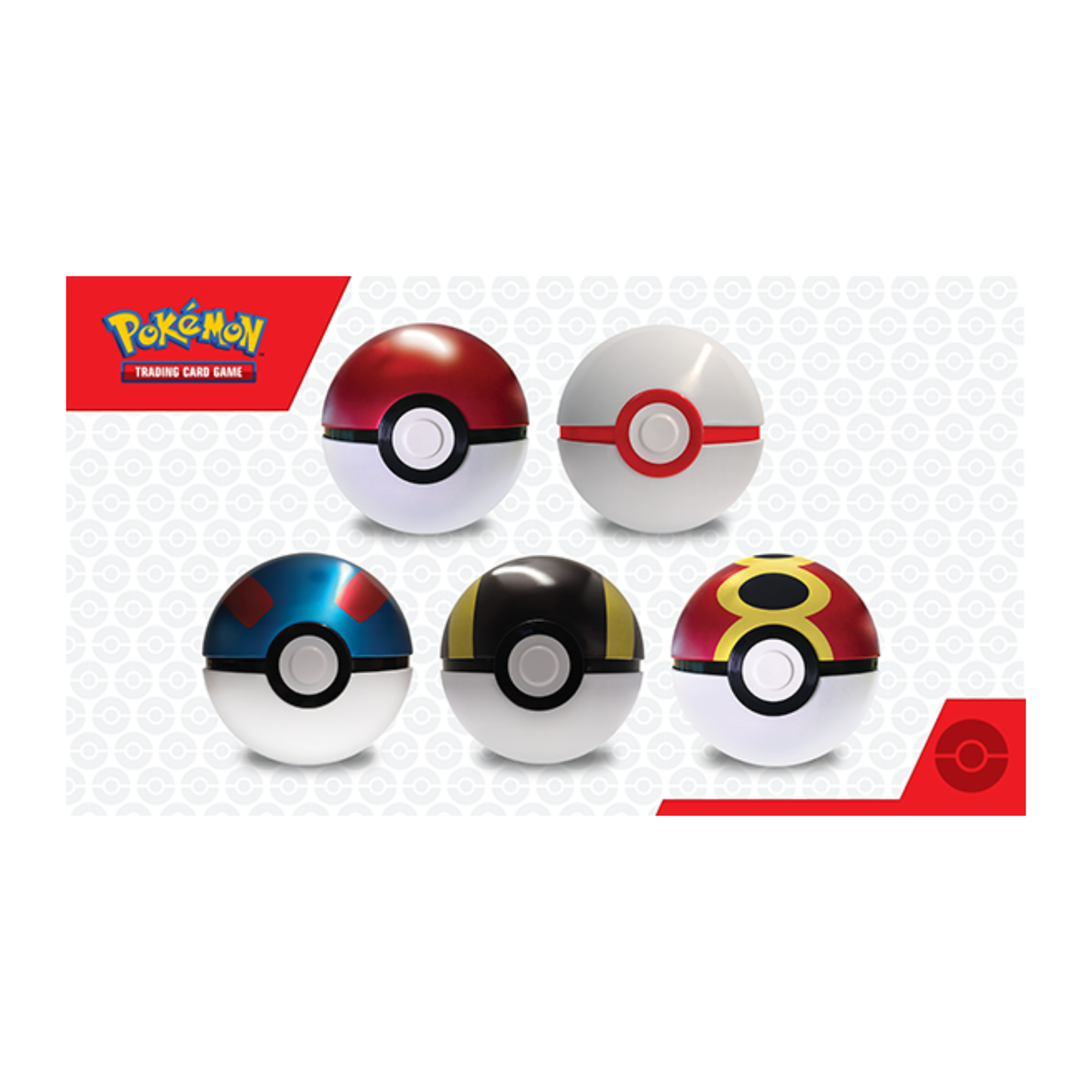 Pokémon 2025 Q4 Poke Ball Tin - All 5 Colors