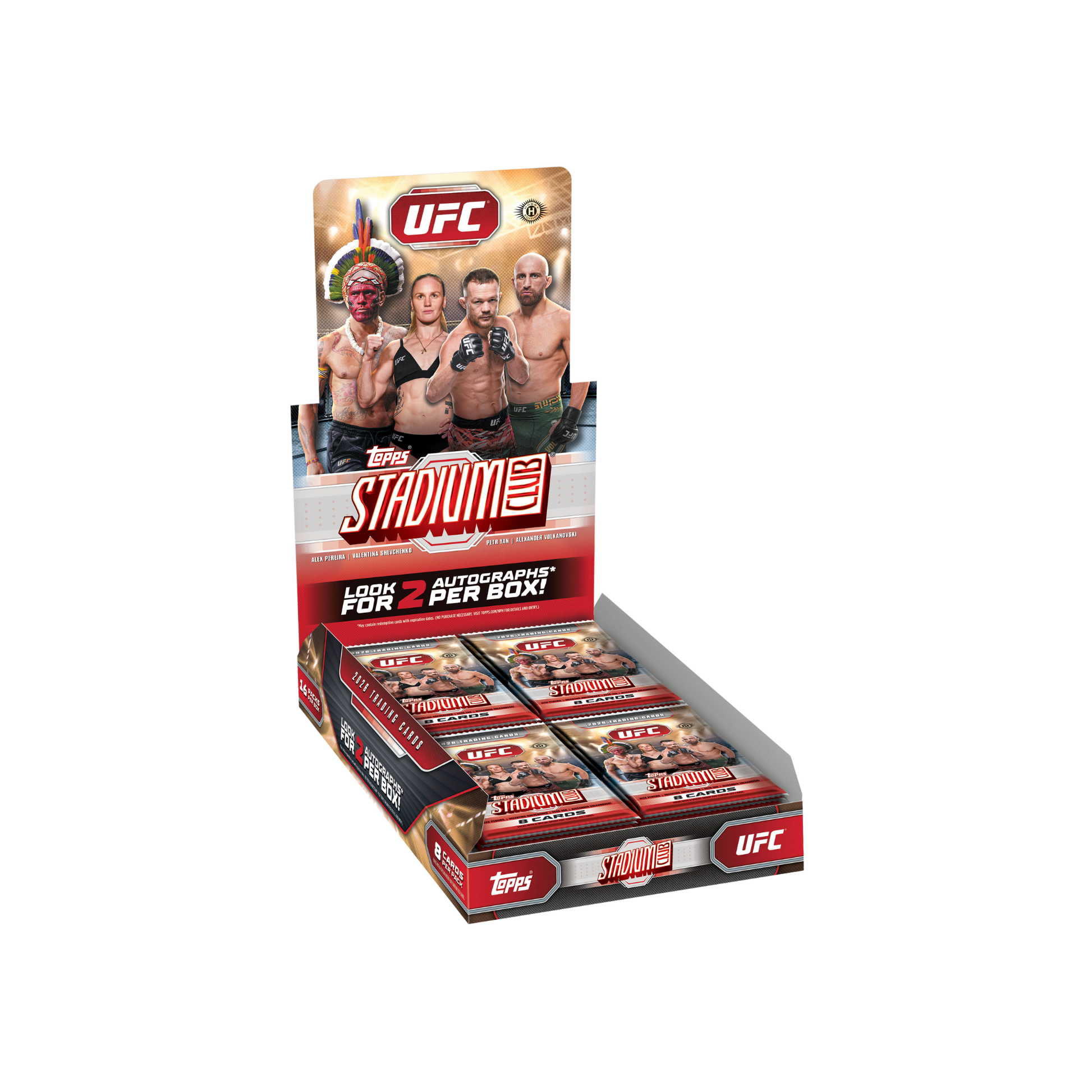 2026 Topps Stadium Club UFC Hobby Box