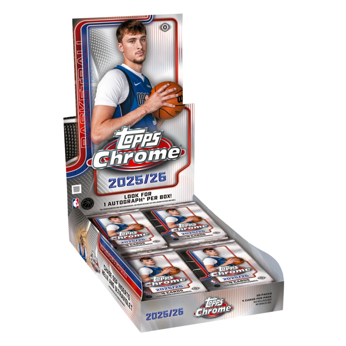 2025-26 Topps Chrome Basketball Hobby Box