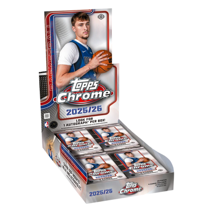 2025-26 Topps Chrome Basketball Hobby Box