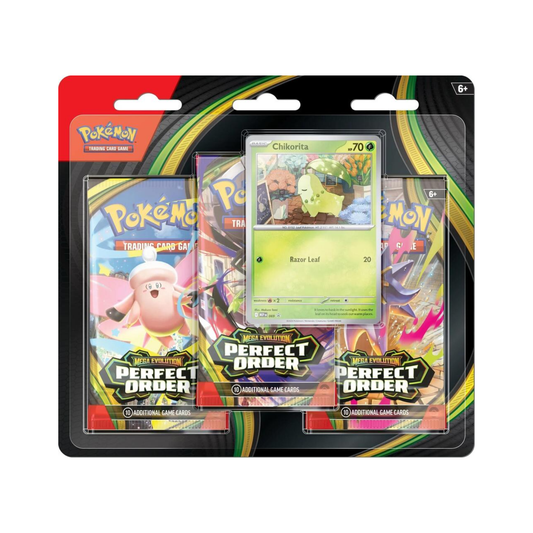 Pokémon Mega Evolution Perfect Order 3-Booster Blister