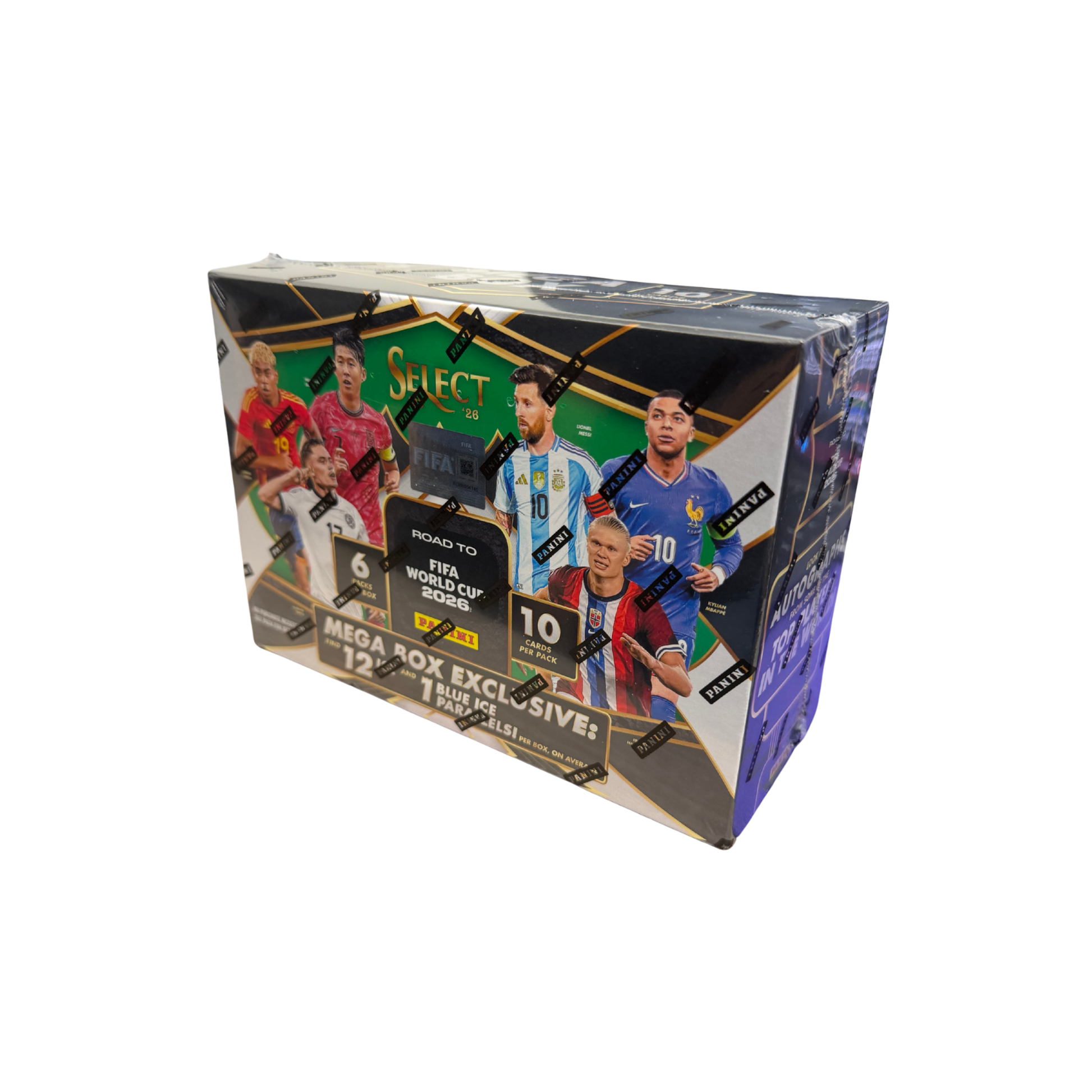 2025-26 Panini Select Road to FIFA World Cup Soccer Hobby Mega Box