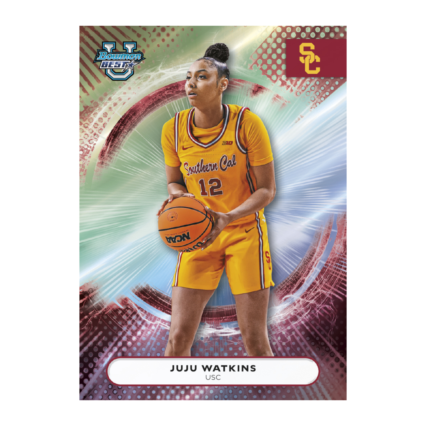 2025-26 Bowman University Best Basketball Juju Watkins