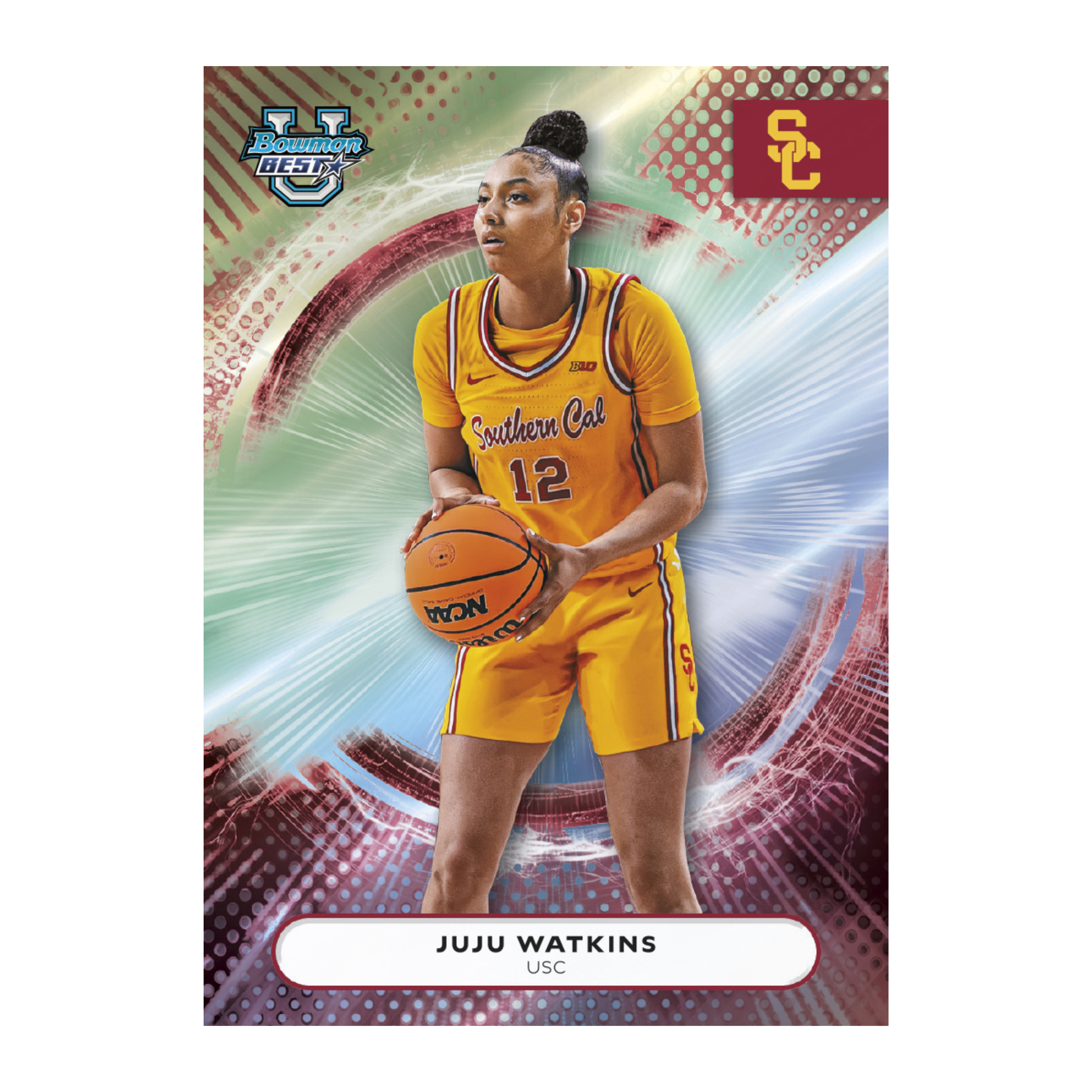 2025-26 Bowman University Best Basketball Juju Watkins