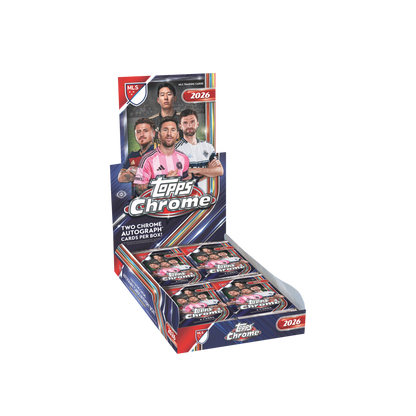 2026 Topps Chrome Major League Soccer Hobby Box