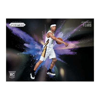 2025-26 Panini Prizm Basketball Black Color Blast Jeremiah Fears