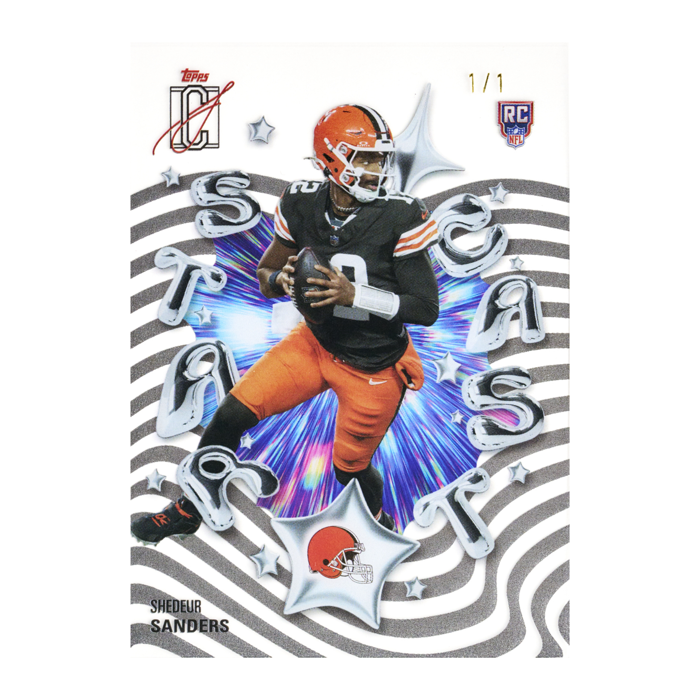 2025 Topps Signature Class Football Star Cast Shedeur Sanders