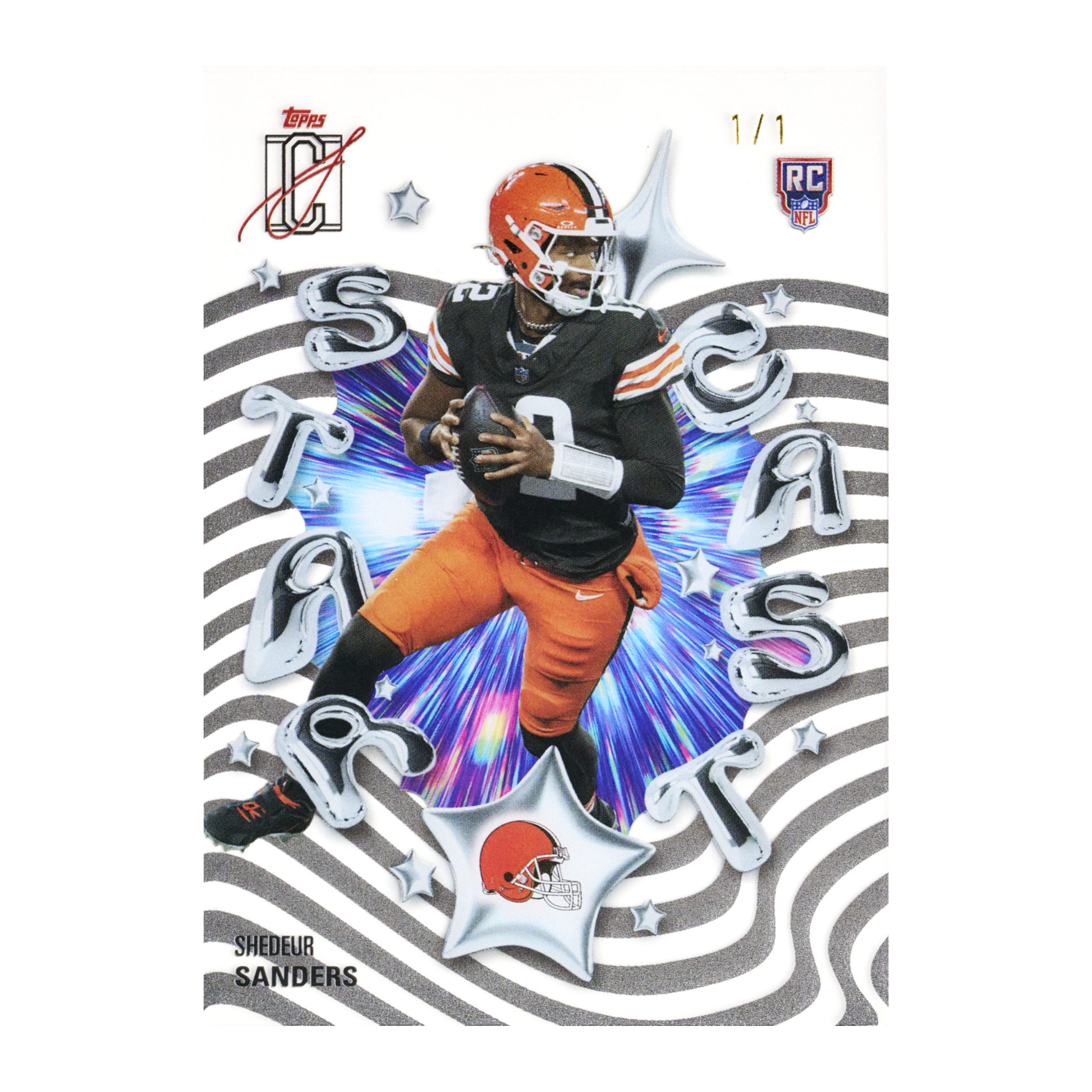 2025 Topps Signature Class Football Star Cast Shedeur Sanders
