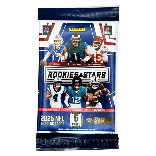 2025 Panini Rookies & Stars Football Hobby Gravity Feed Pack