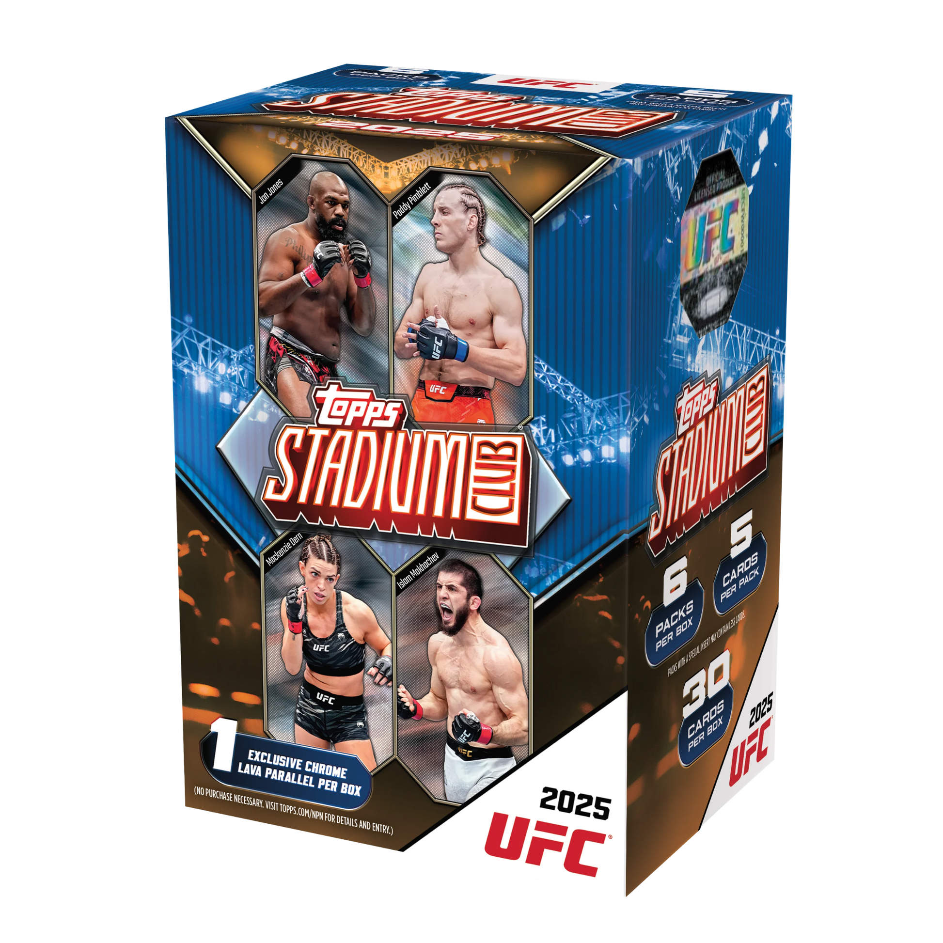 2025 Topps Stadium Club UFC Value Box
