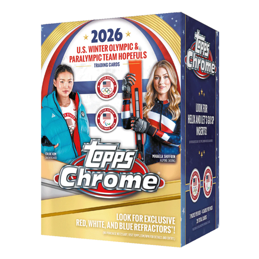 2026 Topps Chrome US Olympic & Paralympic Hopefuls Value Box