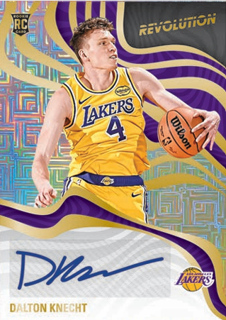 2024-25 Panini Revolution Basketball Revolution Signatures Dalton Knecht