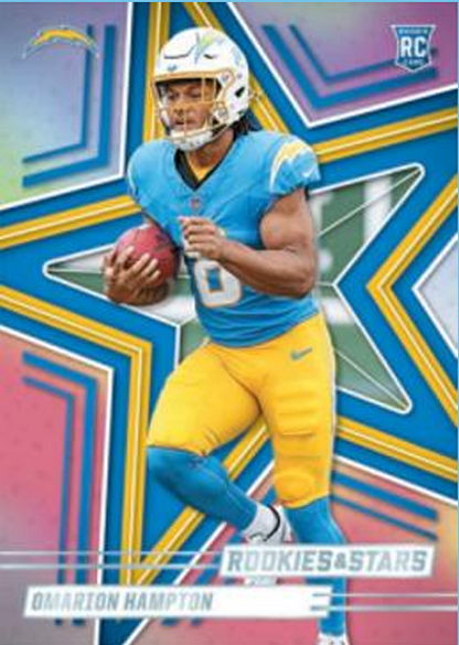 2025 Panini Rookies & Stars Football Rookie Card of Omarion Hampton