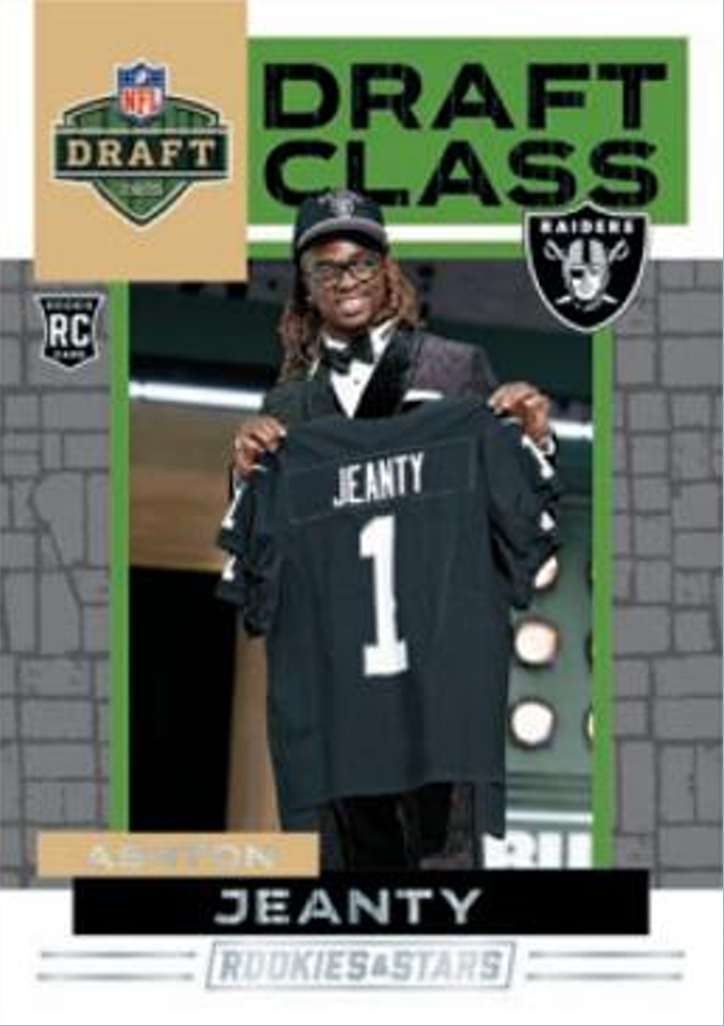 2025 Panini Rookies & Stars Football Draft Class Ashton Jeanty