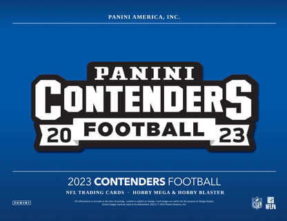 2023 Panini Contenders Football Hobby Mega Box