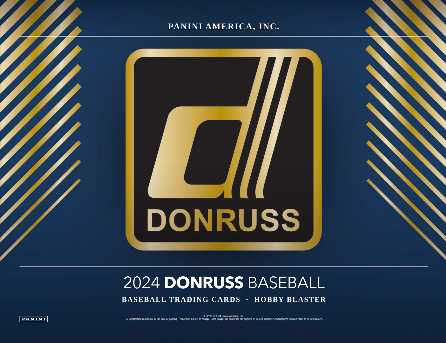 2024 Panini Donruss Baseball Hobby Blaster Box