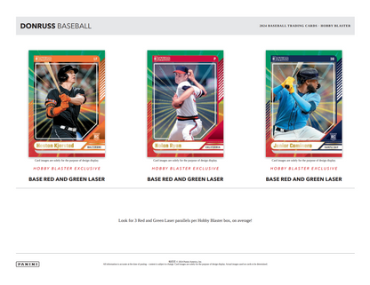 2024 Panini Donruss Baseball Hobby Blaster Box