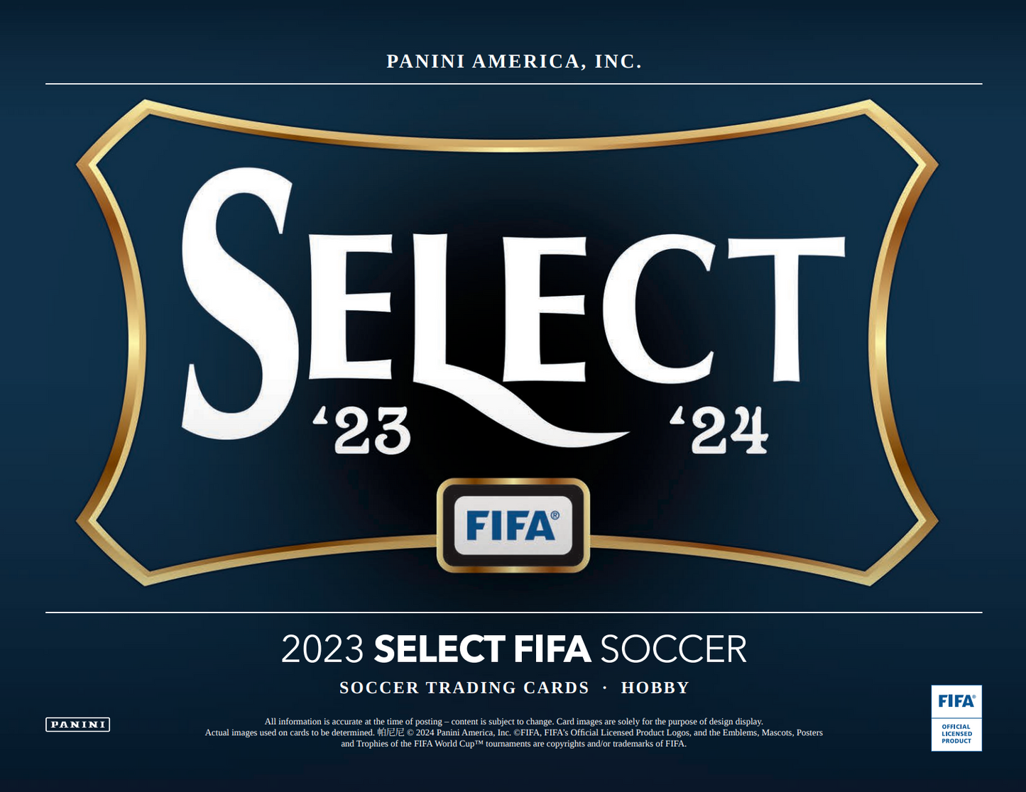 2023-24 Panini Select FIFA Soccer Hobby Box