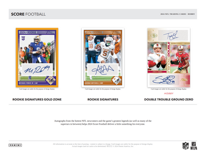 2024 Panini Score Football Hobby Box