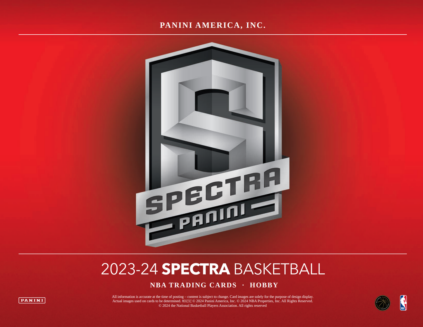 2023-24 Panini Spectra Basketball Hobby Box