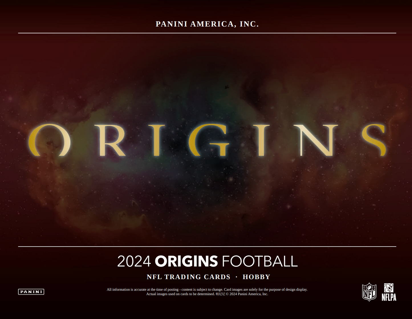 2024 Panini Origins Football Hobby Box