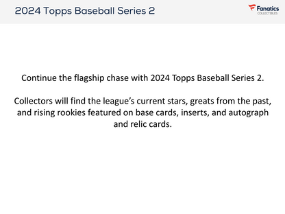 2024 Topps Series 2 Baseball Monster Box