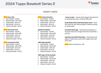 2024 Topps Series 2 Baseball Monster Box