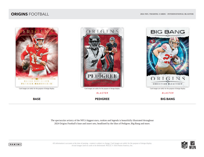 2024 Panini Origins Football International Blaster Box