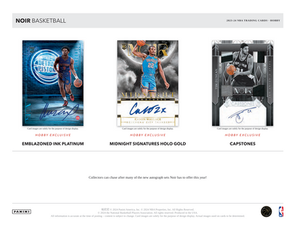 2023-24 Panini Noir Basketball Hobby Box