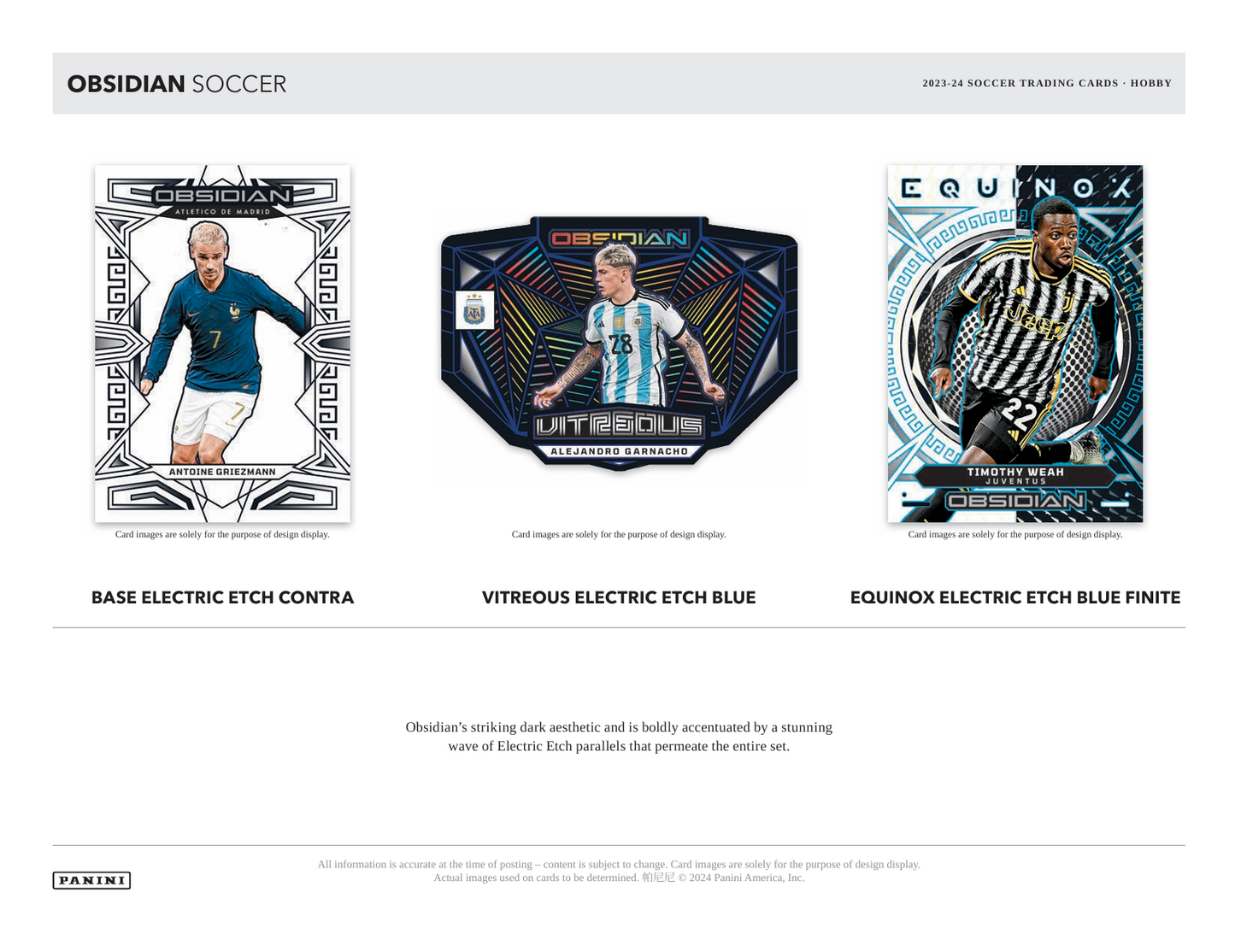 2023-24 Panini Obsidian Soccer Hobby Box