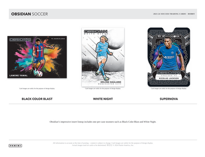 2023-24 Panini Obsidian Soccer Hobby Box