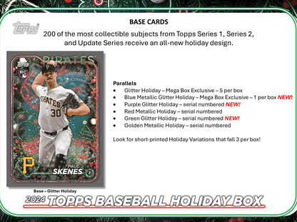 2024 Topps Holiday Baseball Mega Box