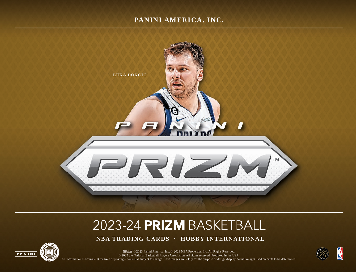 2023-24 Panini Prizm Basketball Hobby International Box