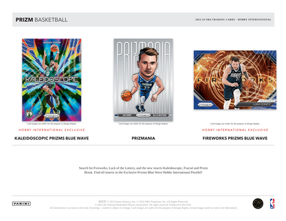 2023-24 Panini Prizm Basketball Hobby International Box