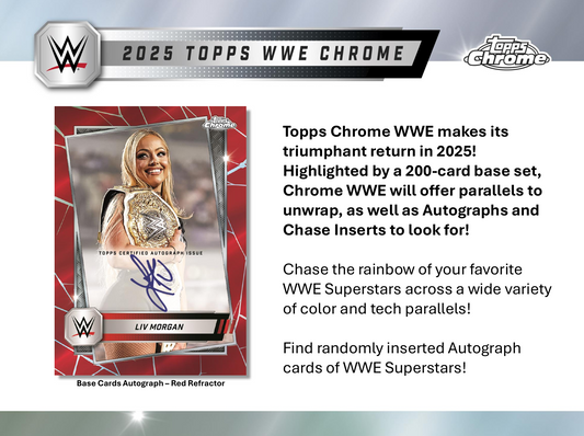 2025 Topps Chrome WWE