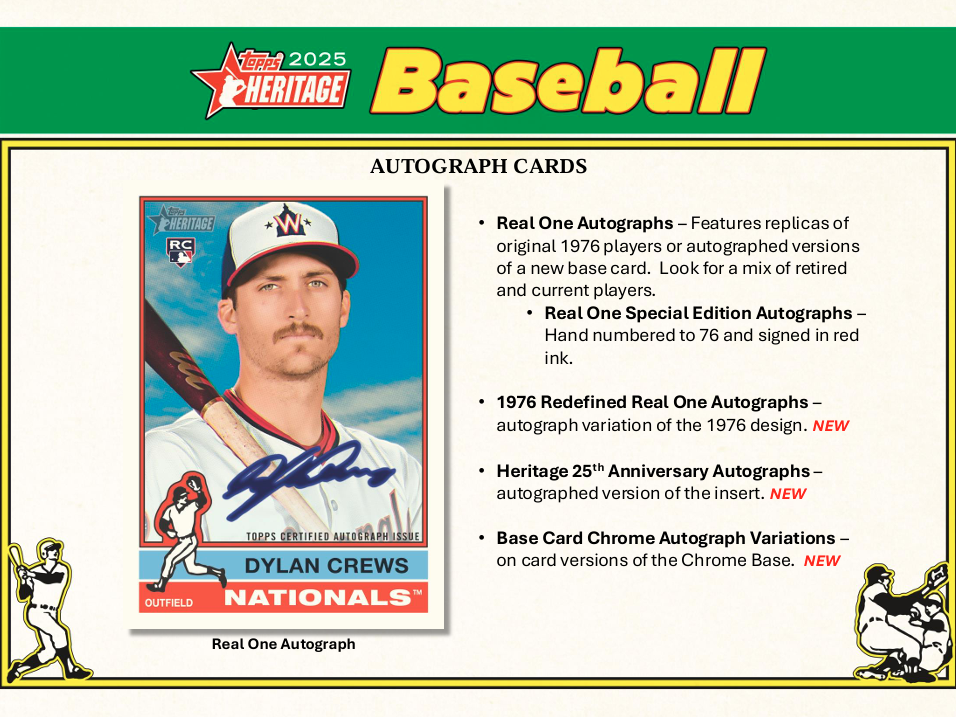 2025 Topps Heritage Baseball Value Box