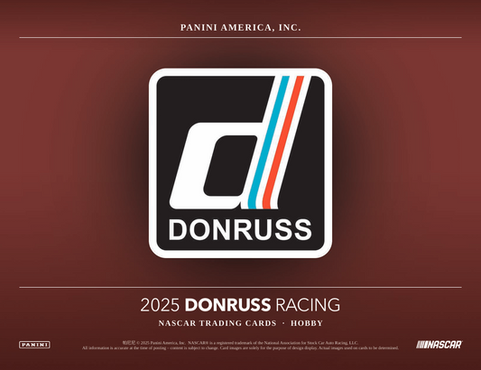 2025 Panini Donruss Racing Hobby Box