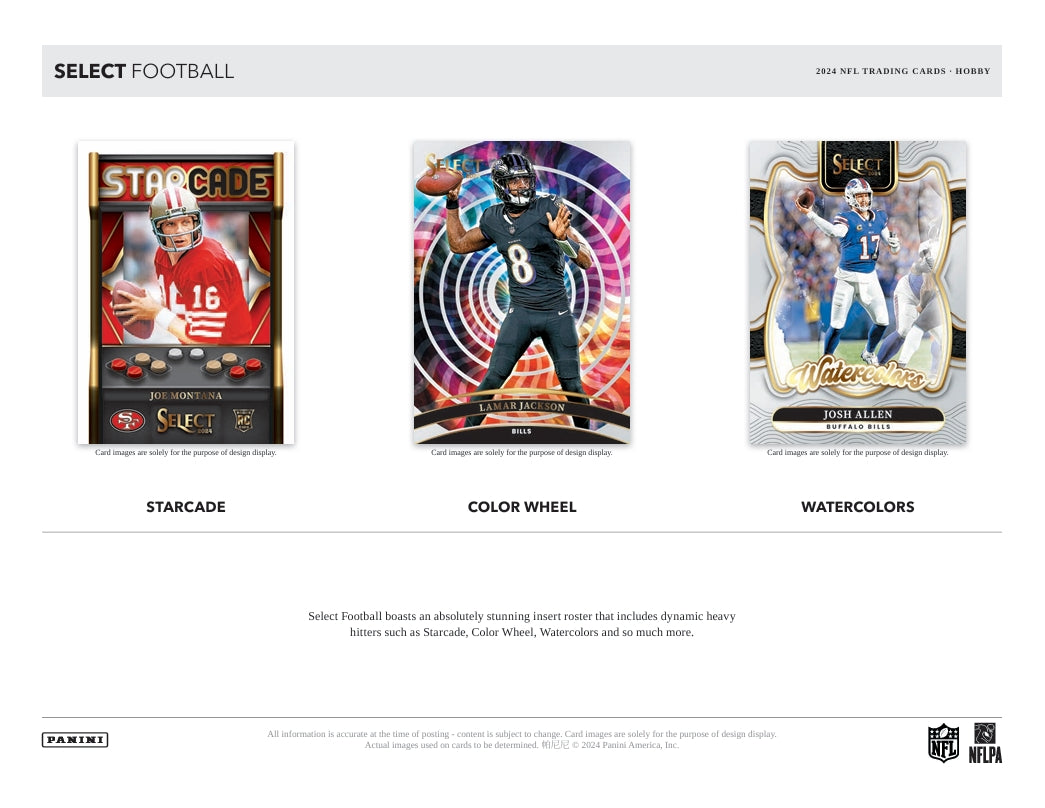 2024 Panini Select Football Hobby Box