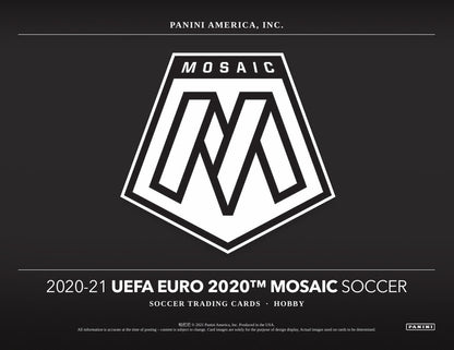 2020-21 Panini Mosaic UEFA Euro Soccer Hobby Box