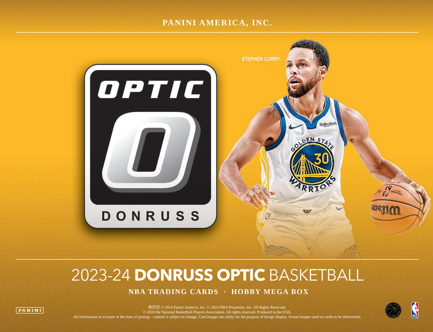 2023-24 Panini Donruss Optic Basketball Hobby Mega Box