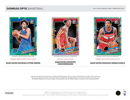 2023-24 Panini Donruss Optic Basketball Hobby Mega Box