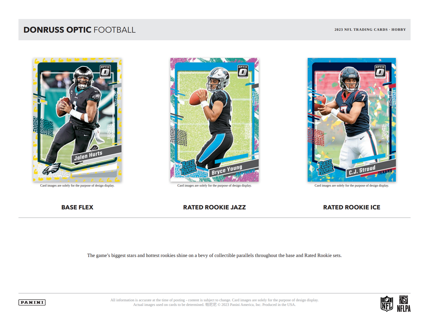 2023 Panini Donruss Optic Football Hobby Box