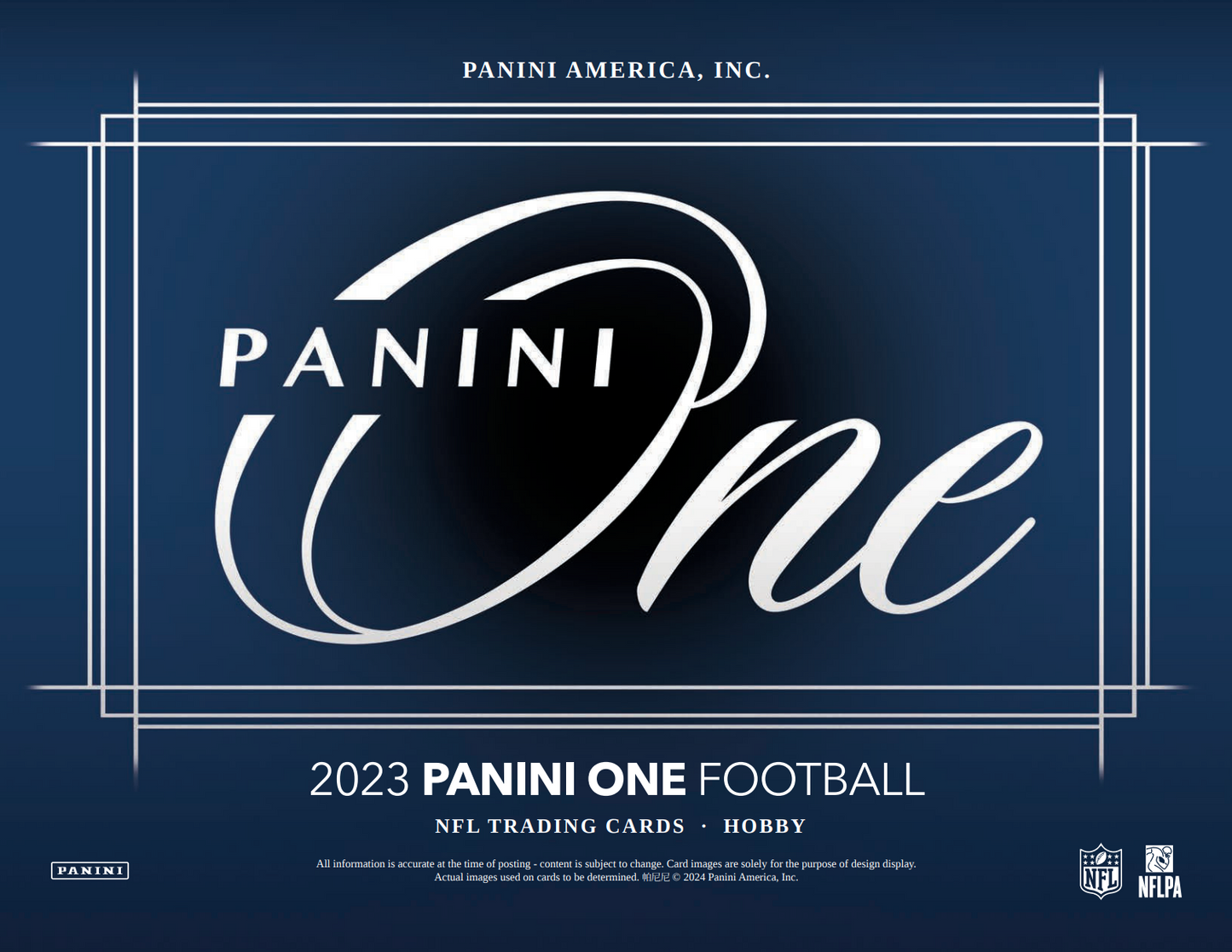 2023 Panini One Football Hobby Box