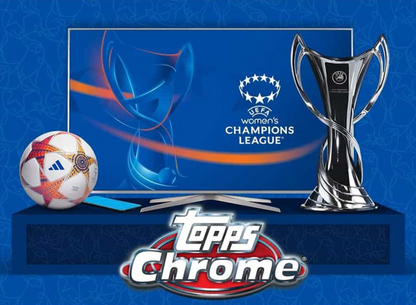 2023-24 Topps Chrome UEFA Women's Champions League Value Box