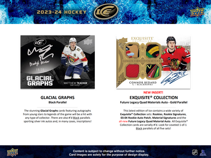 2023-24 Upper Deck Ice Hockey Hobby Box