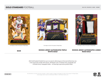 2024 Panini Gold Standard Football Hobby Box