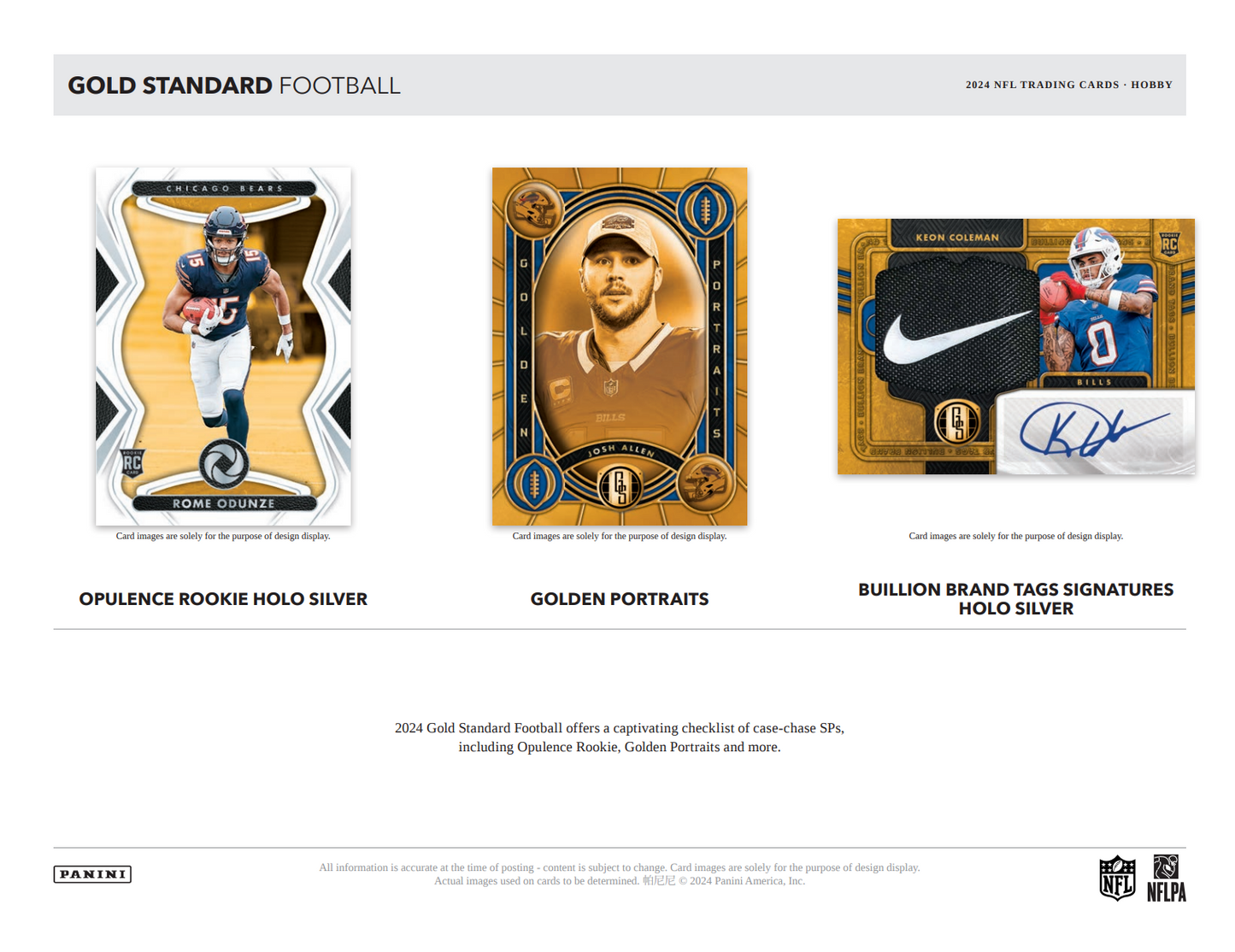 2024 Panini Gold Standard Football Hobby Box